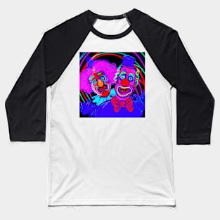 Neon Clowns Baseball T-Shirt